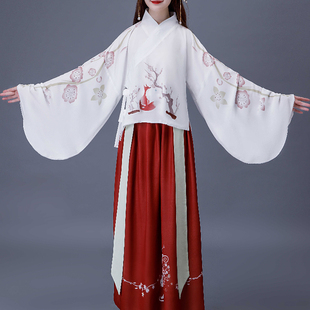 古装装扮服饰中国风唐装套装两件套表演服汉服