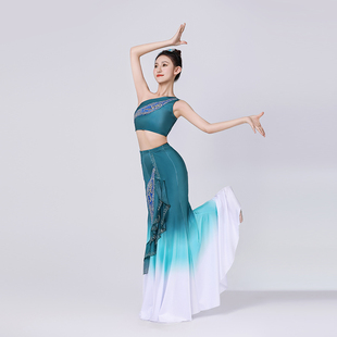 傣族舞蹈服装艺考表演演出服装设计舞蹈服装出租定制