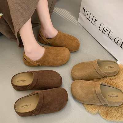 松糕厚底增高勃肯鞋女2025秋季