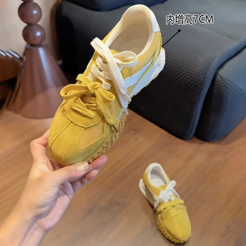 小个子厚底休闲百搭阿甘德训鞋