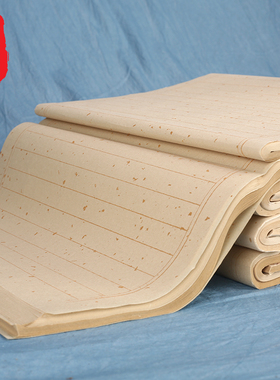 小楷用纸洒金宣纸书法专用纸竖条格毛笔行书练字纸作品状元笺