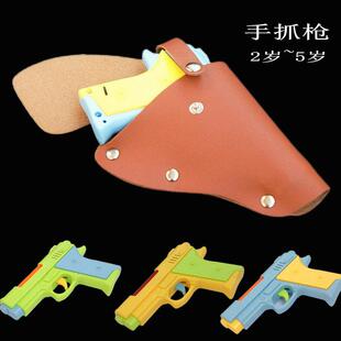 儿童玩具枪灯光音乐枪男女幼童迷你塑料手枪安全便宜小枪手抓玩具