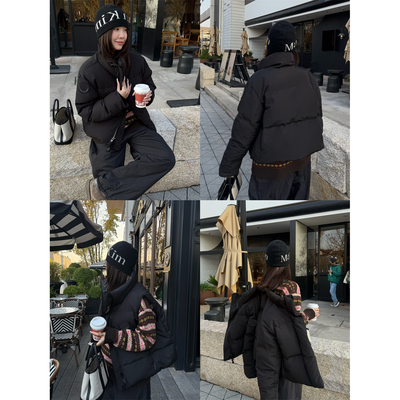 防风保暖白鸭绒羽绒马甲/外套