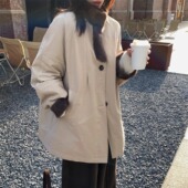 SHINE48小时退换 90白鹅绒派克羽绒服 中长款 进口青根貂 皮草毛领