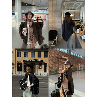 SHINE 私服推荐 黑科技面料 远红外抑菌 日系廓形两色轻量棉服