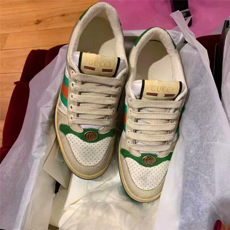 Gucci/Gucci Женские туфли загрязненные туфли