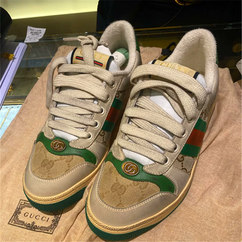 Gucci/Gucci Женские туфли загрязненные туфли