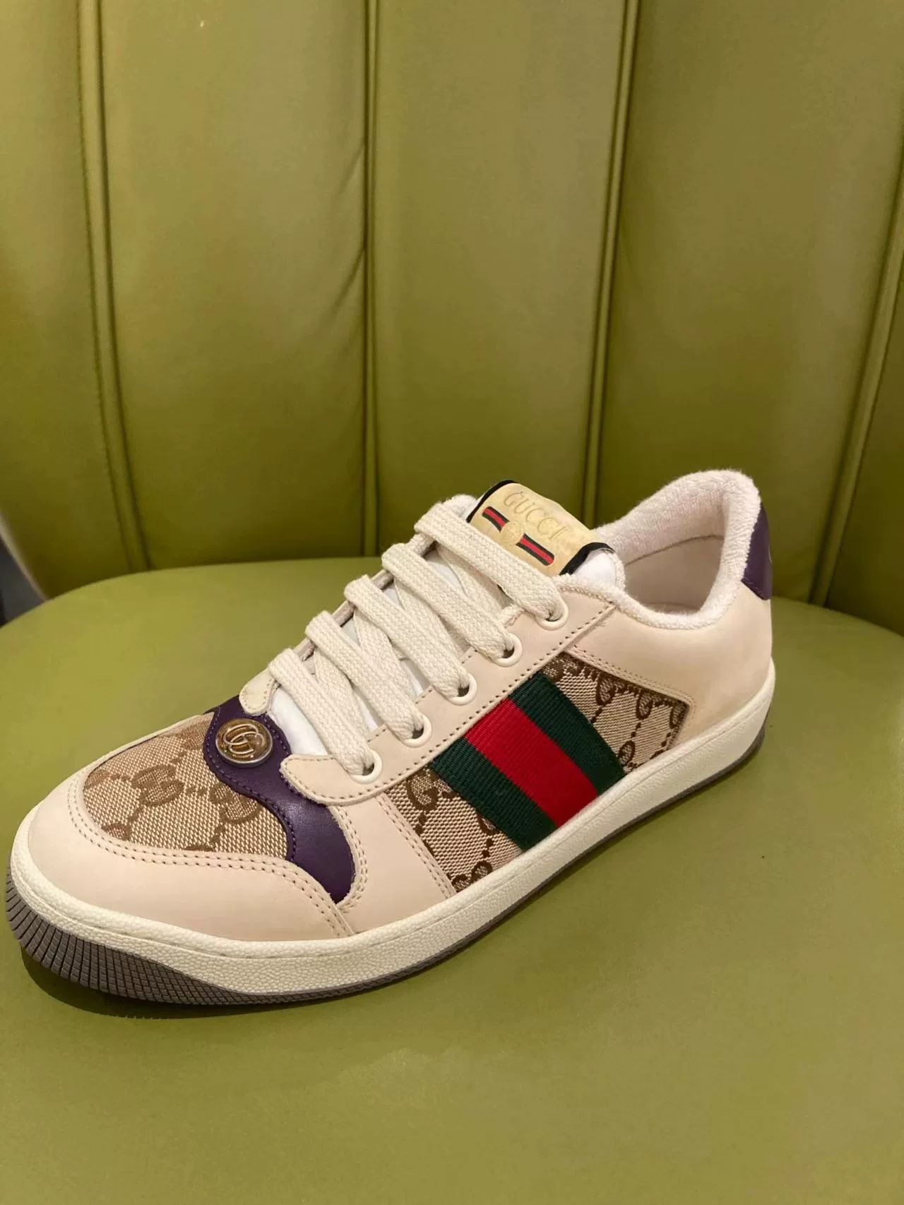 Gucci/Gucci Женские туфли загрязненные туфли