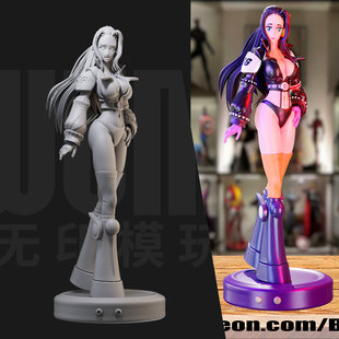 1/24妮可罗宾 海贼王 日漫 18比例GK白模手办3D打印兵人模型 4011