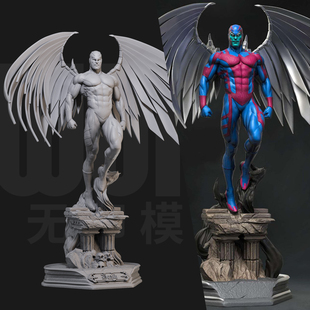 1/24 大天使 X战警 漫威 18比例GK白模手办3D打印兵人模型 5355