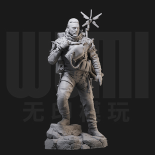 1/24 山姆 死亡搁浅 游戏 18比例GK白模手办3D打印兵人模型 3771