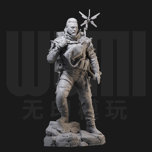 1/24 山姆 死亡搁浅 游戏 18比例GK白模手办3D打印兵人模型 3771