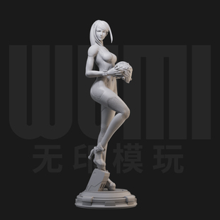 1/24萨姆斯阿兰 银河战士 18比例GK白模手办 3D打印兵人模型 2180