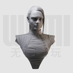 1/10 卡拉迪瓦伊 明星 16比例胸像GK白模3D打印树脂手办模型 940