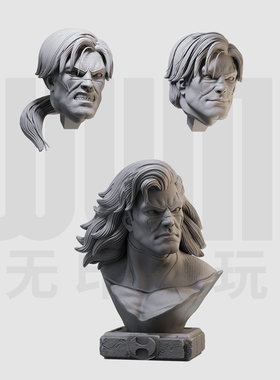 1/10 夜翼 DC 迪克 16比例胸像GK白模3D打印树脂手办模型 935