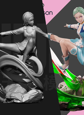 交响诗篇  艾蕾卡 1/24GK白模手办 18比例树脂3D打印模型 7141