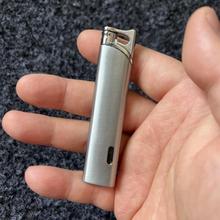 充气防风打火机 细款充气打火机 防风火焰打火机 包邮