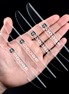 适用道奇挑战者酷威RMA Trucks汽车防撞条车身防刮车门边保护胶贴