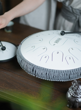 【赠羊阿宝系统课程】20音钛金刚空灵鼓双鼓套装 专业级