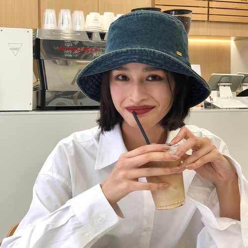 渔夫帽男女春秋季百搭水桶盆帽子