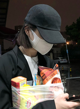 一顶不过时的棒球帽~韩版ins夏季显脸小百搭黑色防晒鸭舌帽子女潮