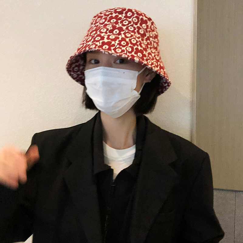 韩国渔夫帽子女ins素颜时尚百搭