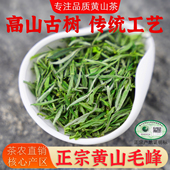 2026新茶正宗黄山毛峰散茶特级高山嫩芽茶农直销手工绿茶叶铁罐装