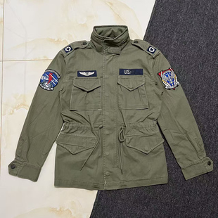M65男士 外套风衣军事风军旅 军迷野战夹克外套大衣M51人字纹工装