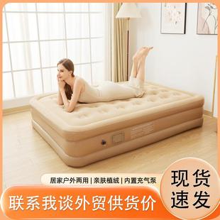 加厚植绒充气床垫全自动充气床露营帐篷地垫家用打地铺床垫床 新款