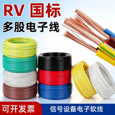 RV电子信号线电源线软线国标厂家