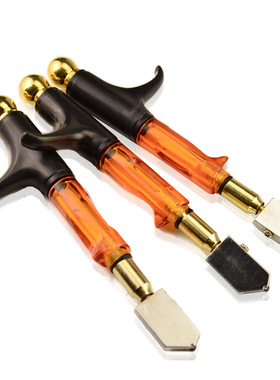 04025人性化手柄 手握式T形玻璃刀 切割刀锋利美观 五金工具配件