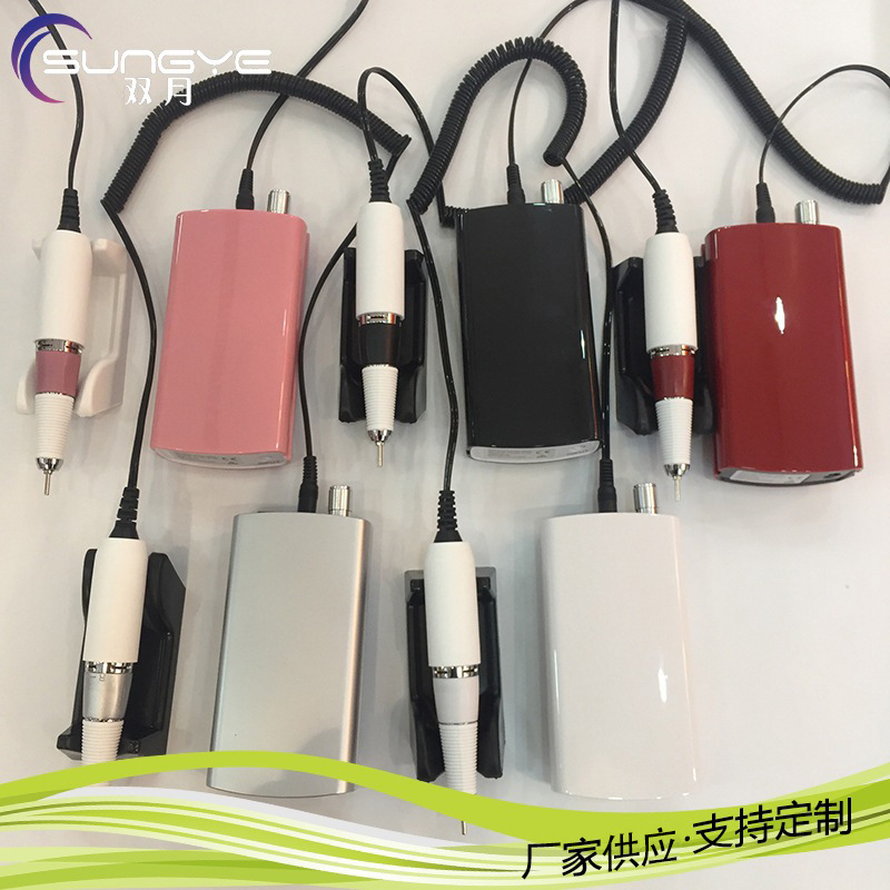 新款现货迷你美甲打磨工具转速可调节指甲打磨器笔式电动打磨机