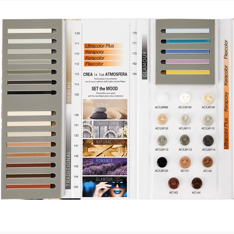 141马贝环氧彩砂官方旗舰店同款美缝剂定制调色一砖一色小样色卡