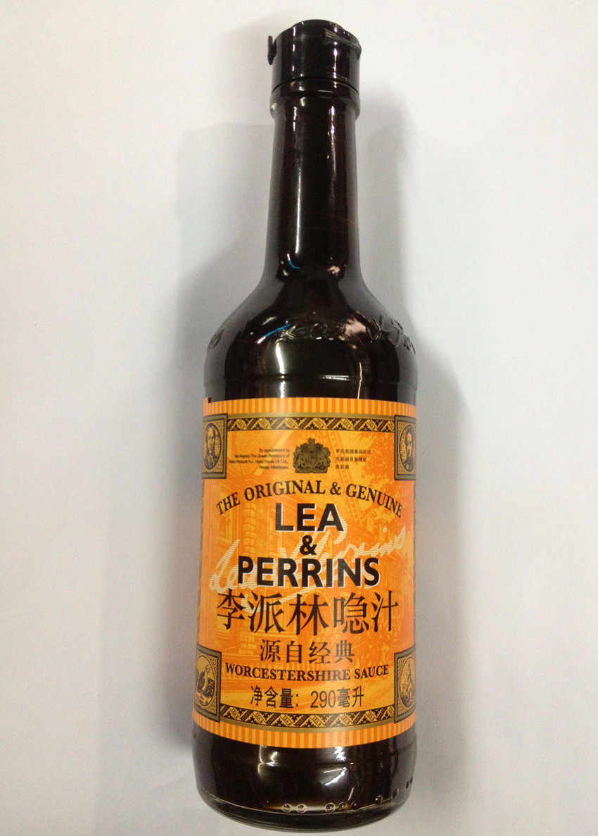 英国进口李派林喼汁290ml 黑醋汁 亨氏辣醋调味汁急汁  辣酱油