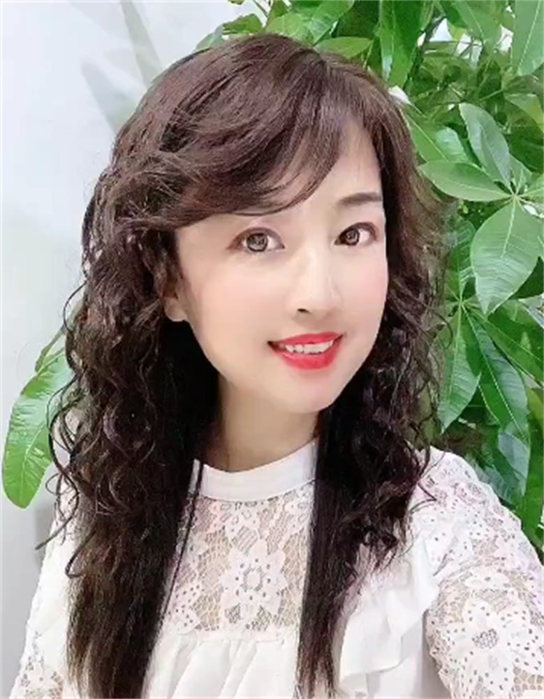 女人味发型赵雅芝同款假发片新款卷发全真发优质递增卷发片