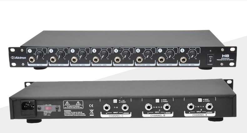 Alctron/愛克創 H8八路專業級耳機放大器耳機分配器耳放工程可用在類目 樂器/吉他/鋼琴/配件, MIDI樂器/電腦音樂, 耳機放大器中 - 來自Buy2taobao.com提供專業的淘寶代購服務