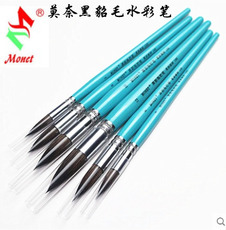 Кисть для рисования масляными красками 莫奈黑貂毛拖把笔