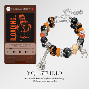 Central Cee《Loading》原创说唱音乐专辑封面手串手链小众ins男