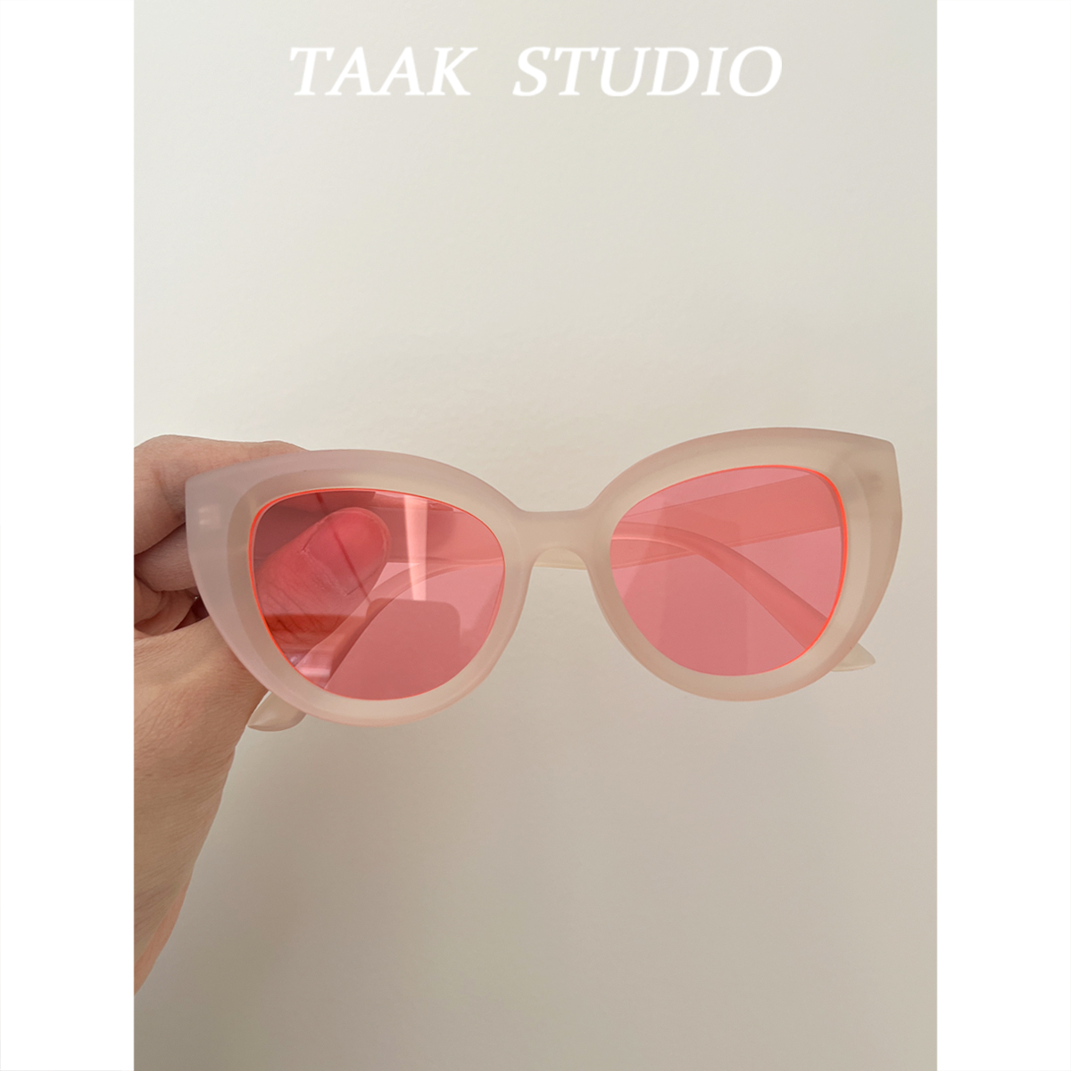 大框猫眼墨镜女2025新款