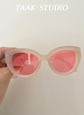 大框猫眼墨镜女2025新款