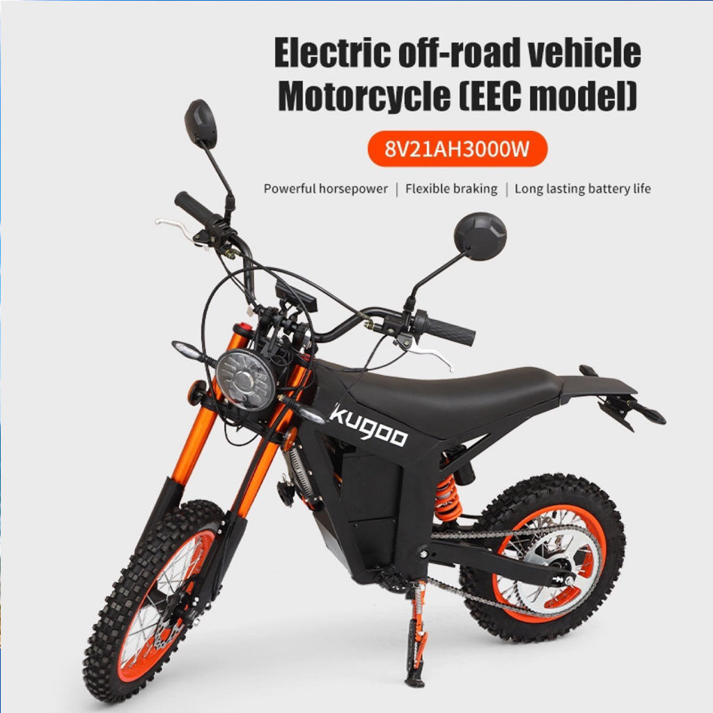48V 72V KUGOO电动摩托车整车