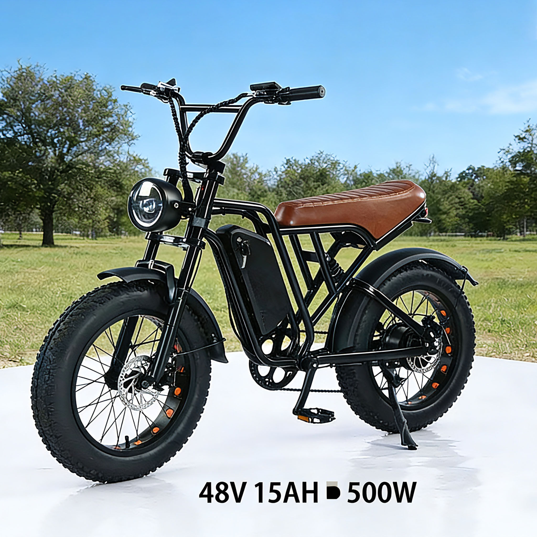 ebike电动自行车4.0轮胎欧洲20寸胖胎沙滩雪地越野锂电助力车