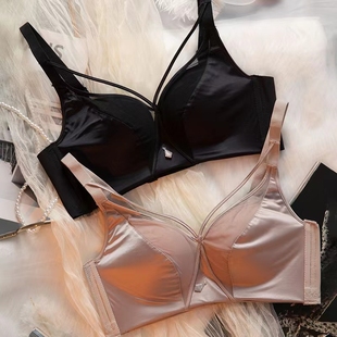 Ufeel优感觉专卖店无钢圈文胸法式收副乳无痕调整型内衣女DJ2028