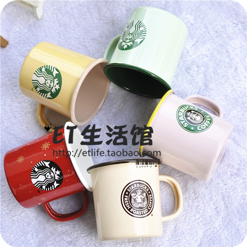 星巴克杯子2020粉色樱粉猫爪杯萌