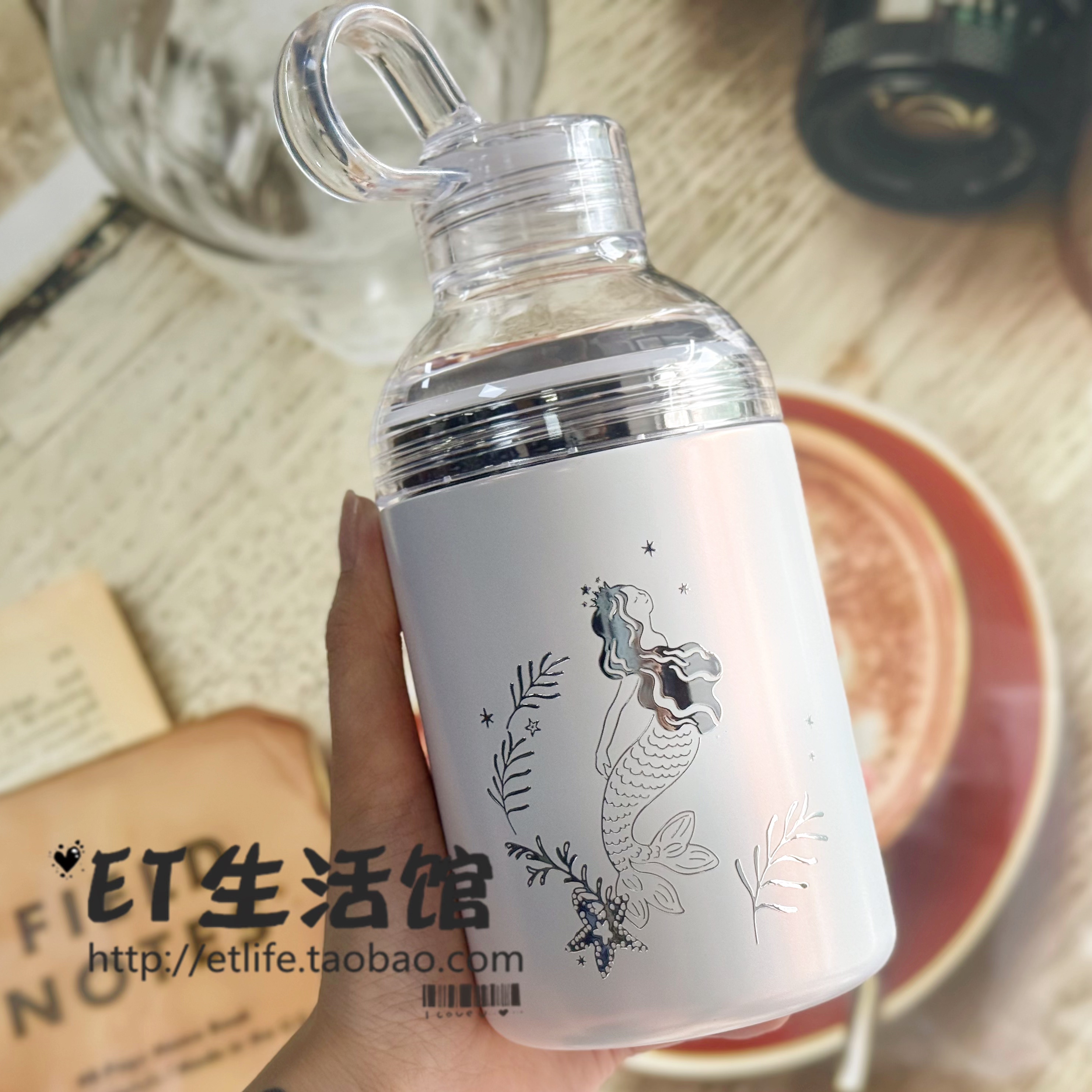星巴克杯子经典双尾美人鱼杯