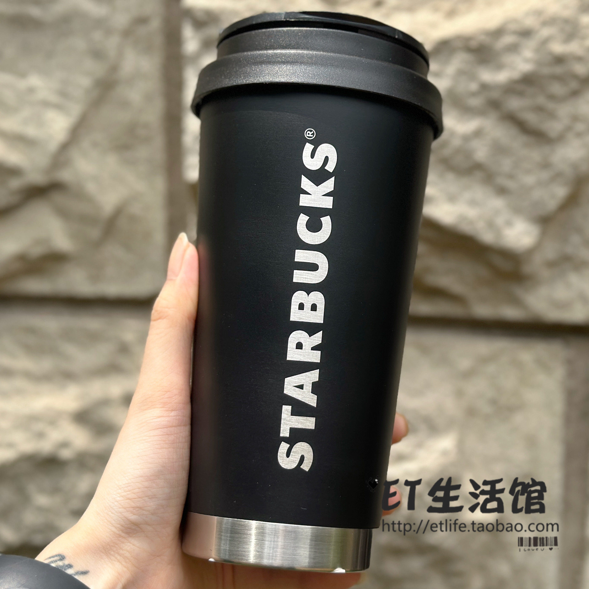 星巴克波点合作款限量不锈钢杯