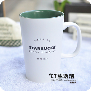 正品星巴克杯子常态白色1971经典传承马克杯陶瓷杯咖啡杯简约水杯