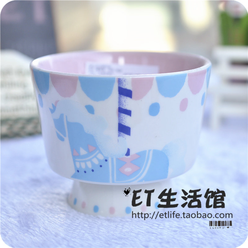 星巴克杯子 2018 节日礼物可爱游乐场糖果碗 狐狸大象马克杯包邮