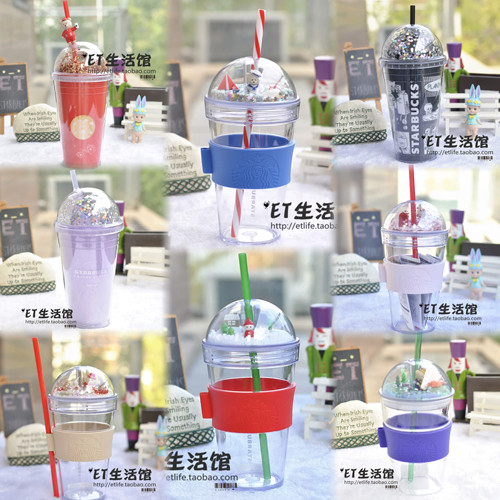 夏季星巴克杯子韩国吸管杯