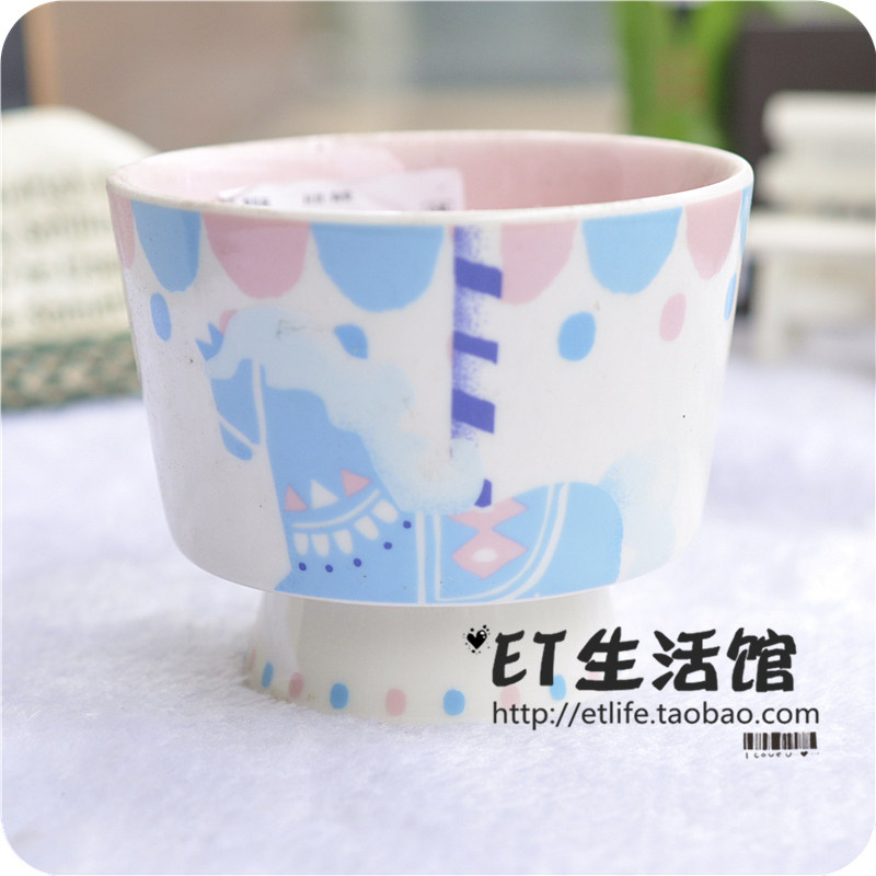 星巴克杯子未来小熊宇航员马戏团旋转木马汤锅碗马克杯可爱喝水杯